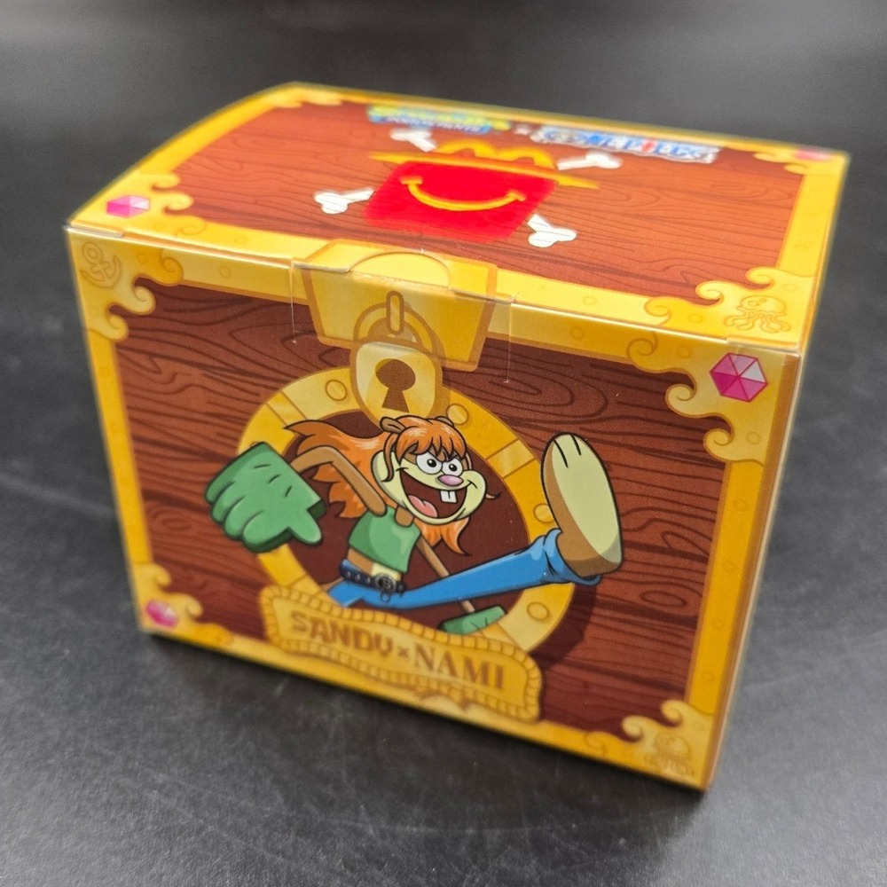McDonalds Happy Meal SpongeBob SquarePants x One Piece Sandy Nami Toy Box 2026